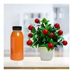 Premium Artificial Red Cherry Plant Pot For Home Decoration